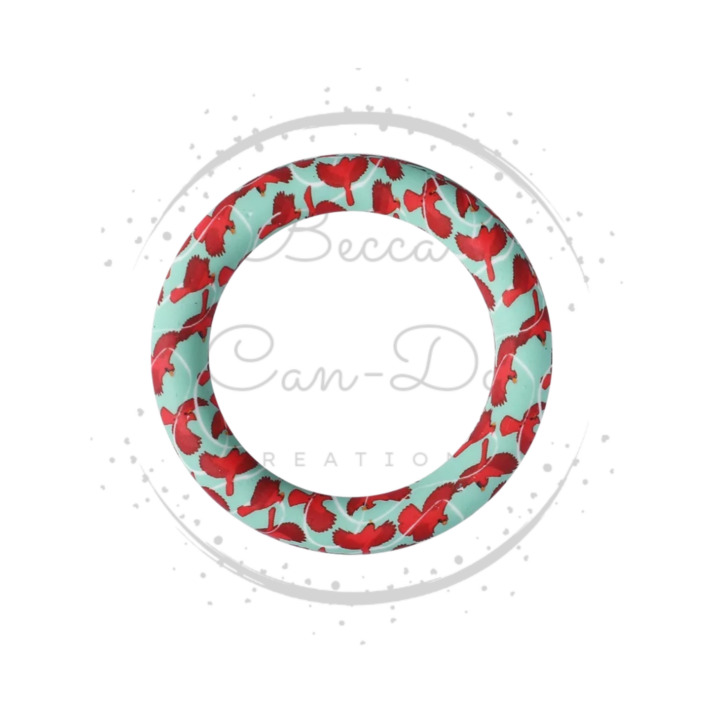 Cardinal Rings - 65mm Car Charm