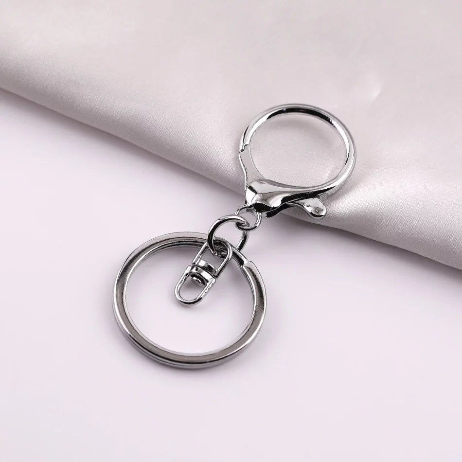 Lobster Claw Key Ring - Sliver