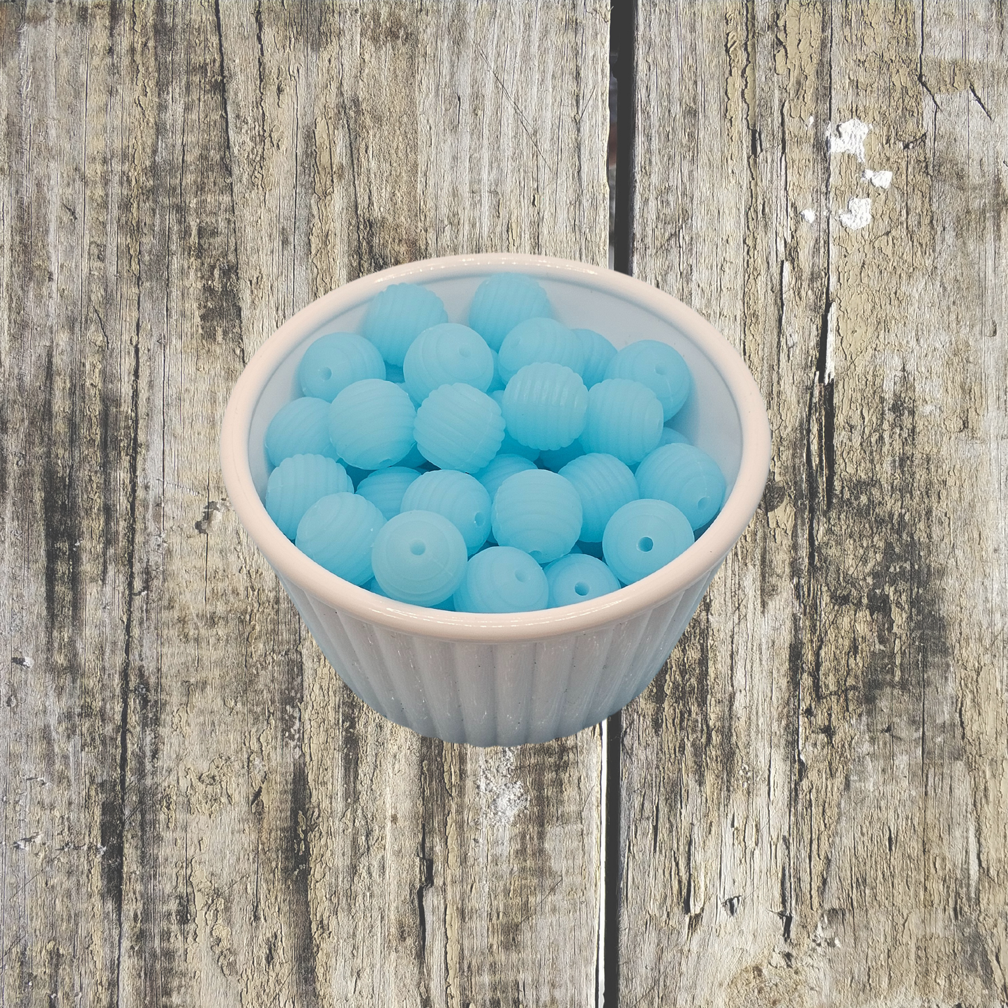 Silicone Beads #26 Pirate Blue