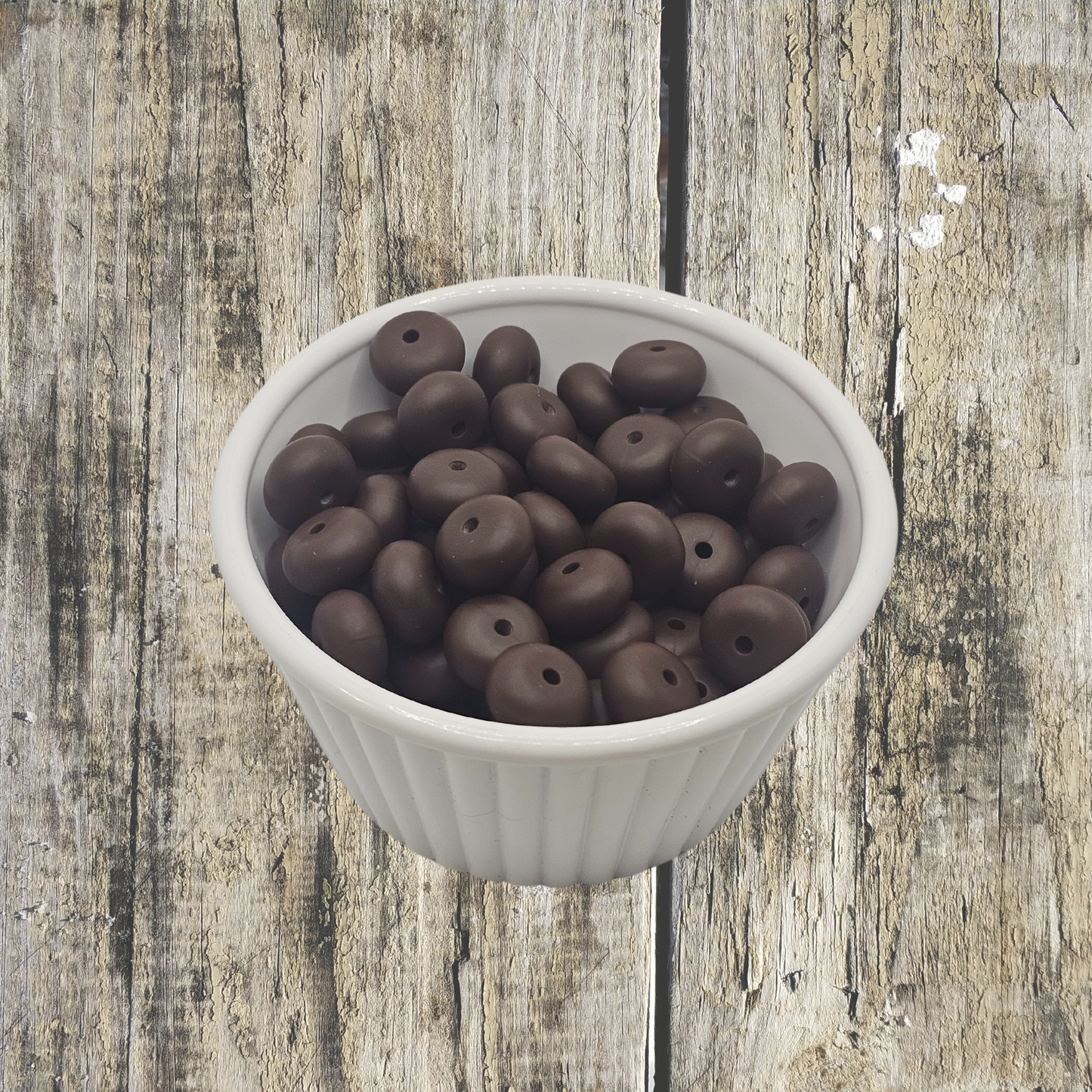 Silicone Beads #22 Coffee