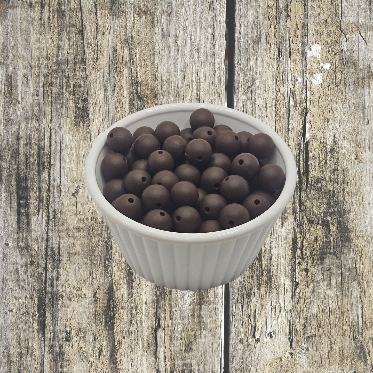 Silicone Beads #22 Coffee