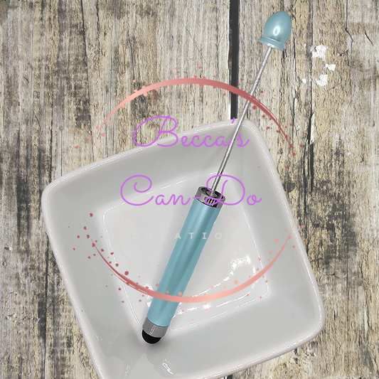 Beadable Stylus Pens - #18 Candy Blue