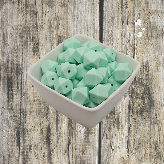 Silicone Beads #38 Mint Green