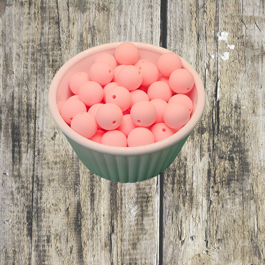 Silicone Beads #47 Light Powder Pink