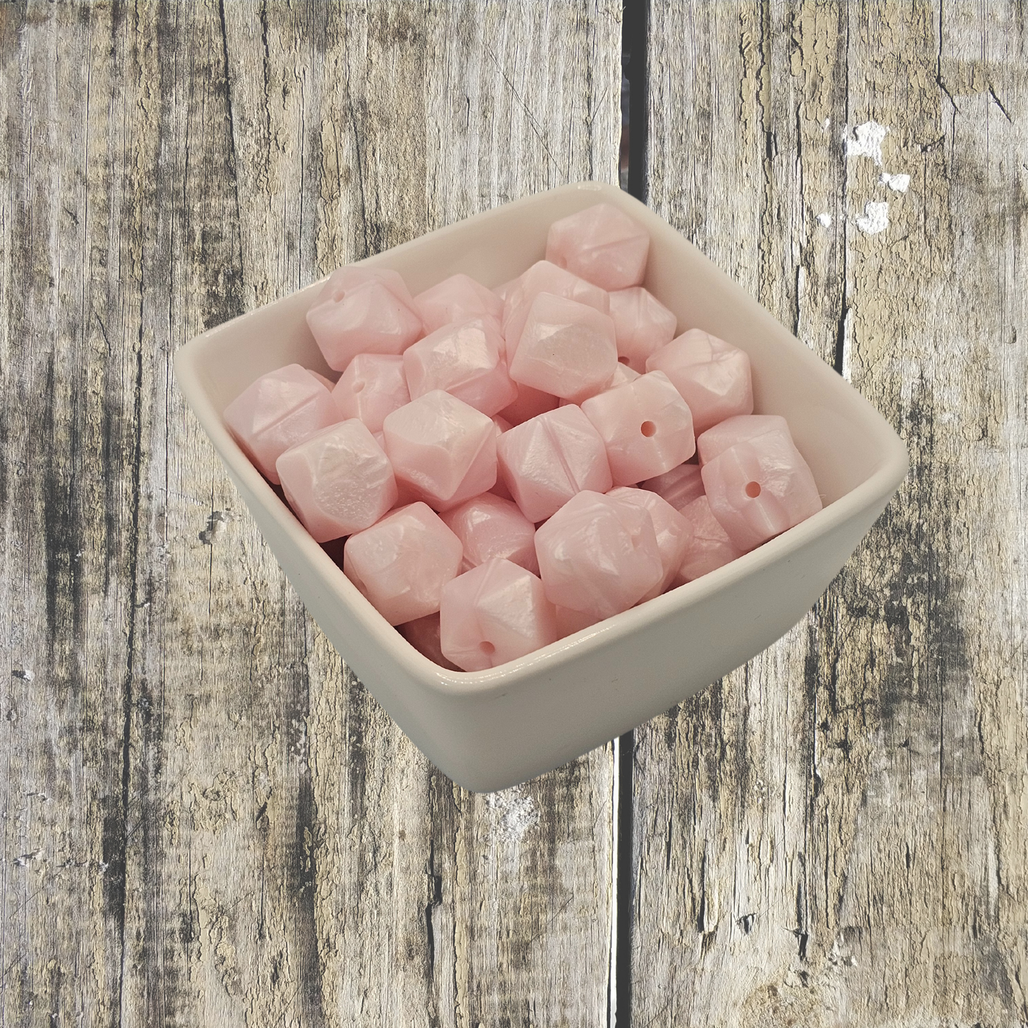 Silicone Beads #53 Pink Pearl