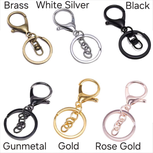 Lobster Claw Key Ring - Rose Gold