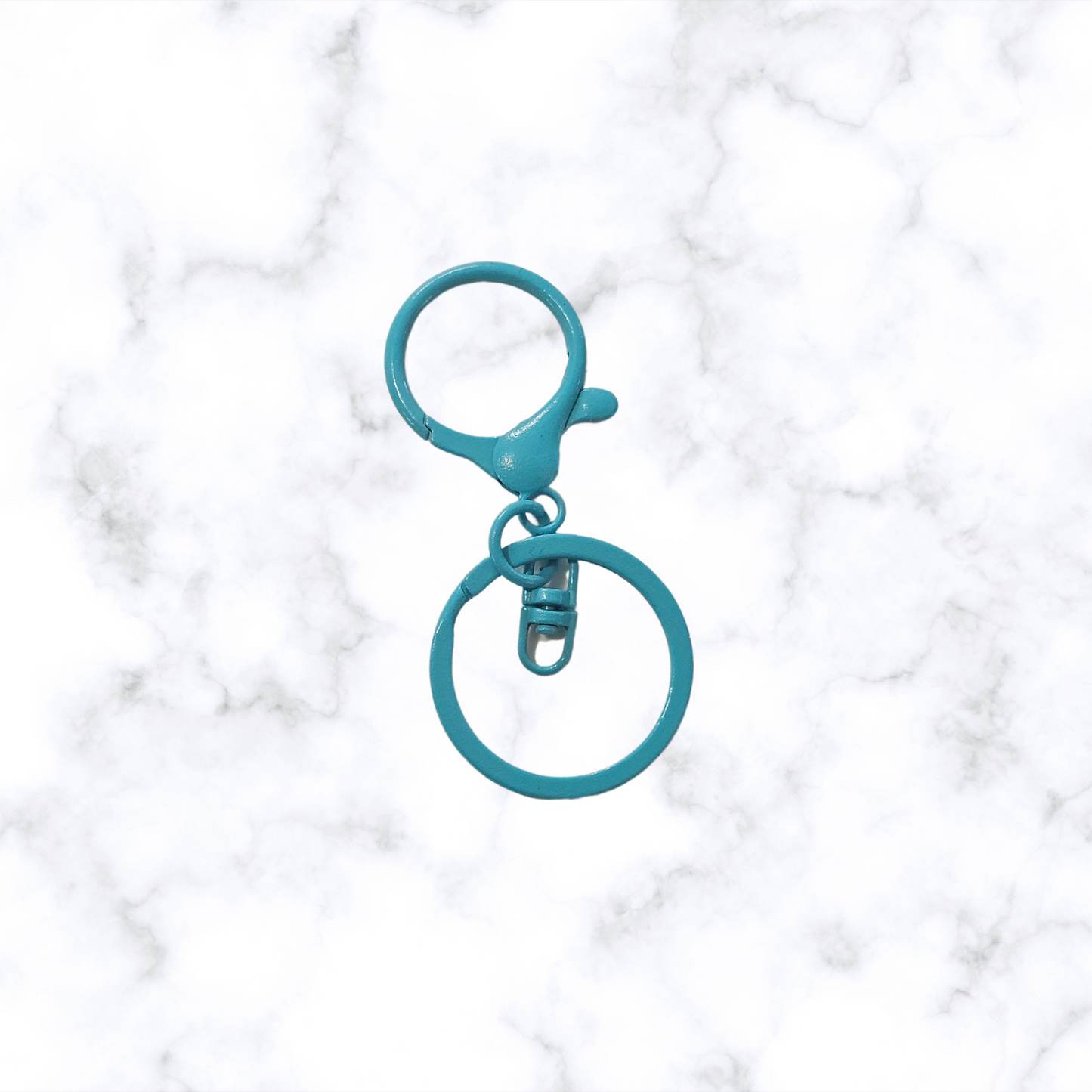 Lobster Claw Key Ring - Light Blue