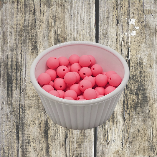 Silicone Beads #7 Baby Powder Pink