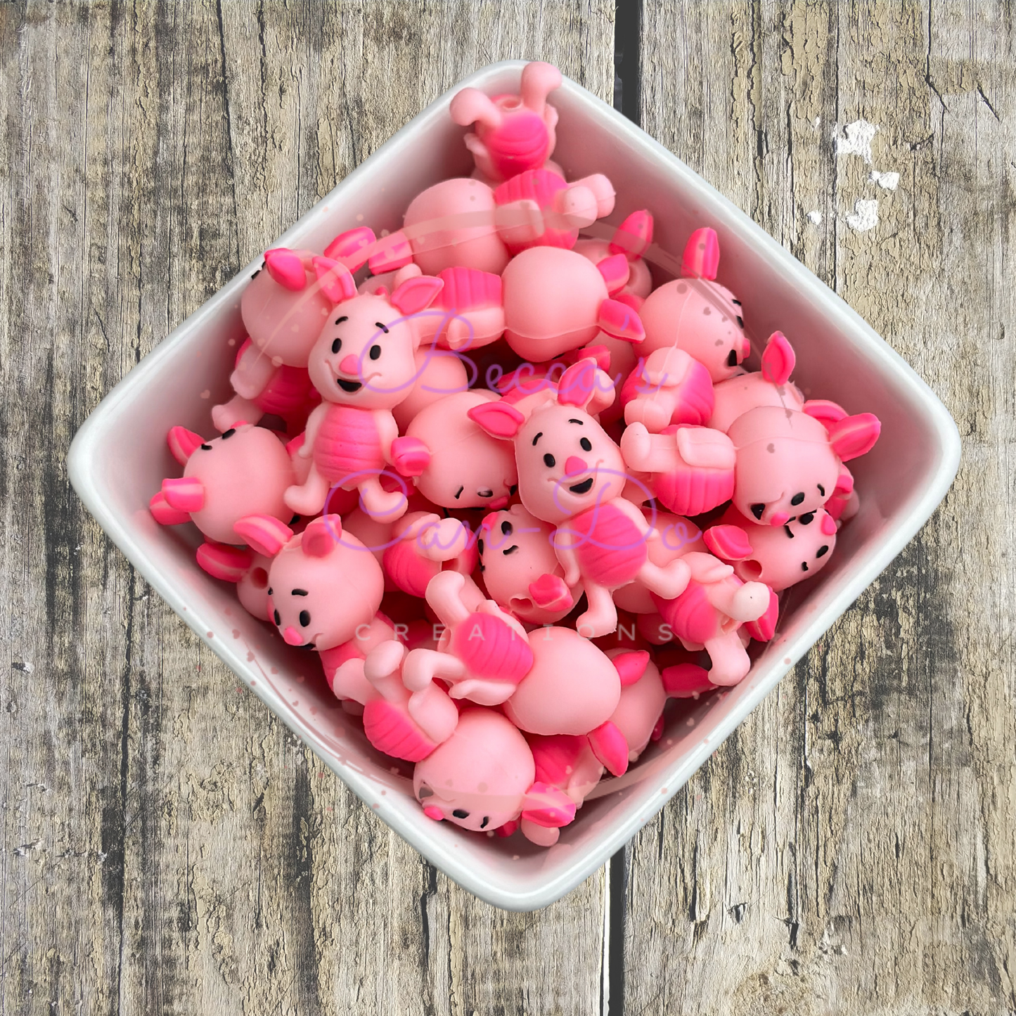 3D Focal - Pink Pig