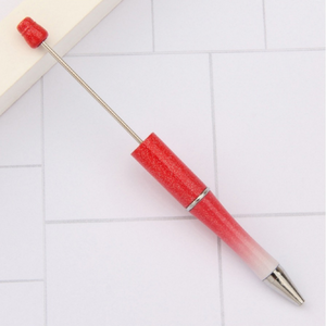 Red Ombre Glitter - #45 Beadable Pen