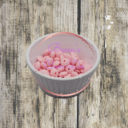 Silicone Beads #87 Baby Pink