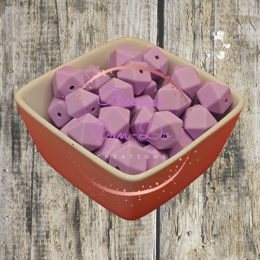 Silicone Beads #98 Lavender