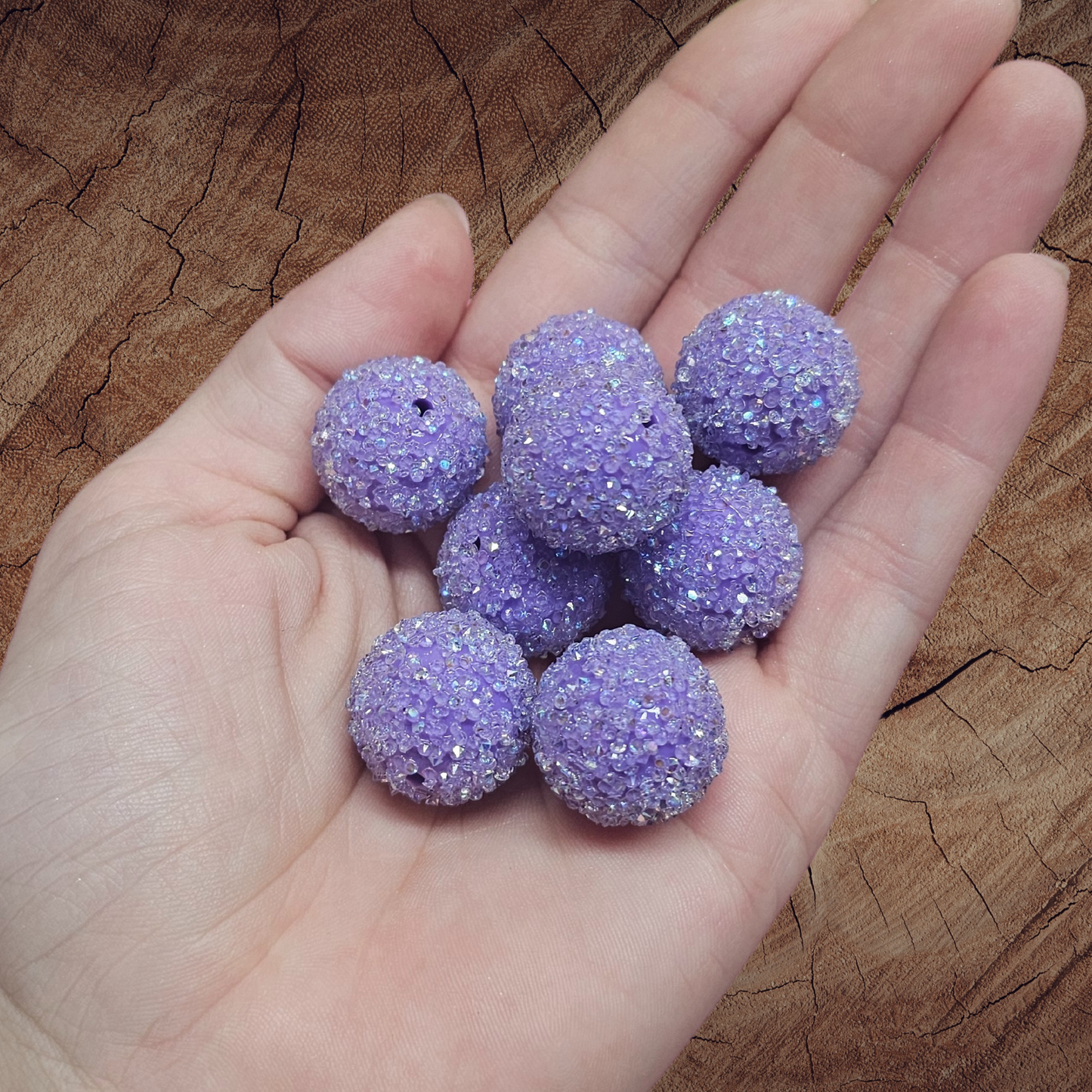 20mm Sugar Beads (sold by the piece)