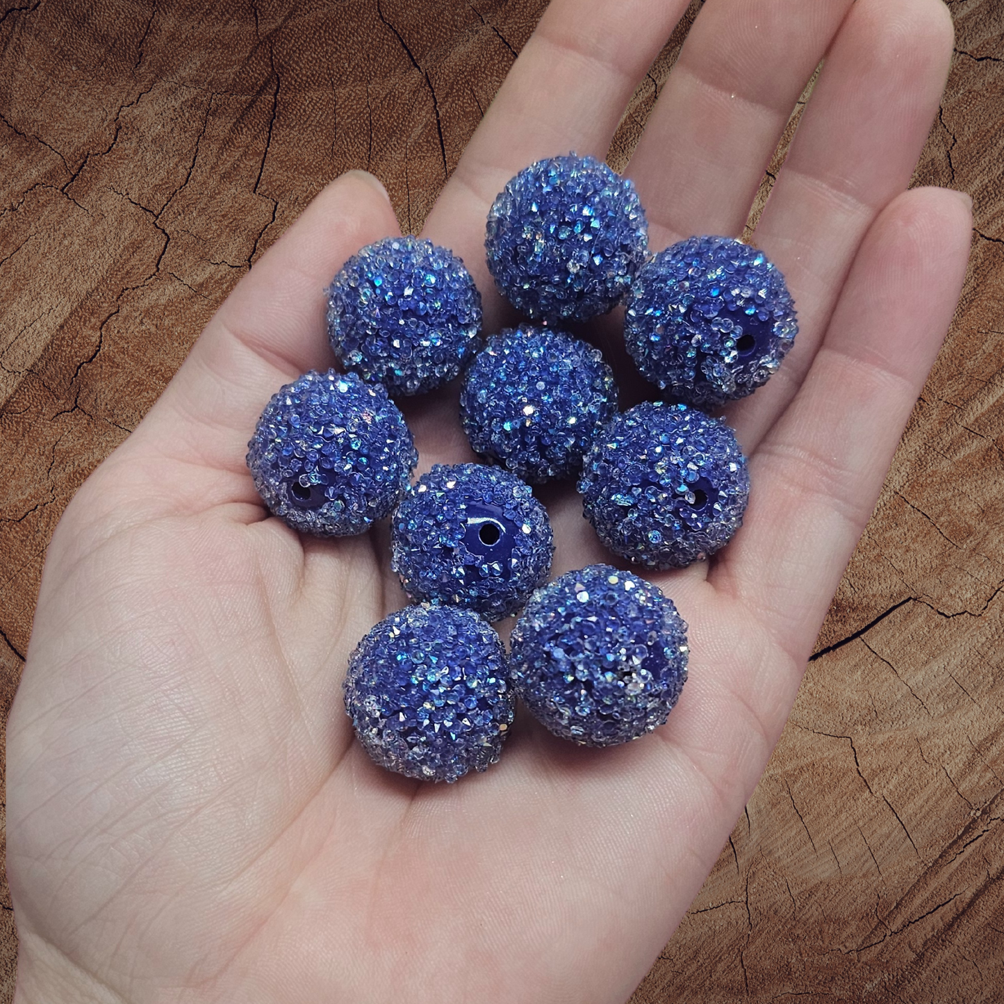 20mm Sugar Beads (sold by the piece)