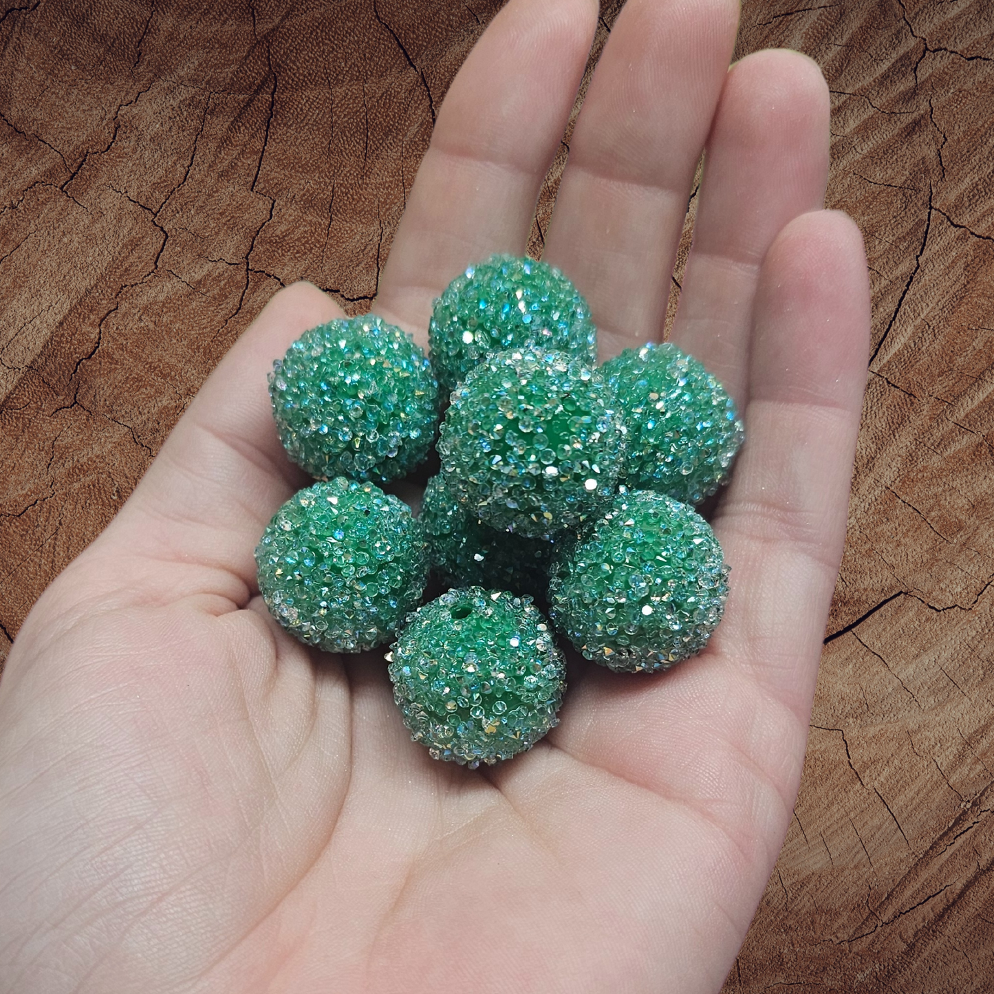 20mm Sugar Beads (sold by the piece)