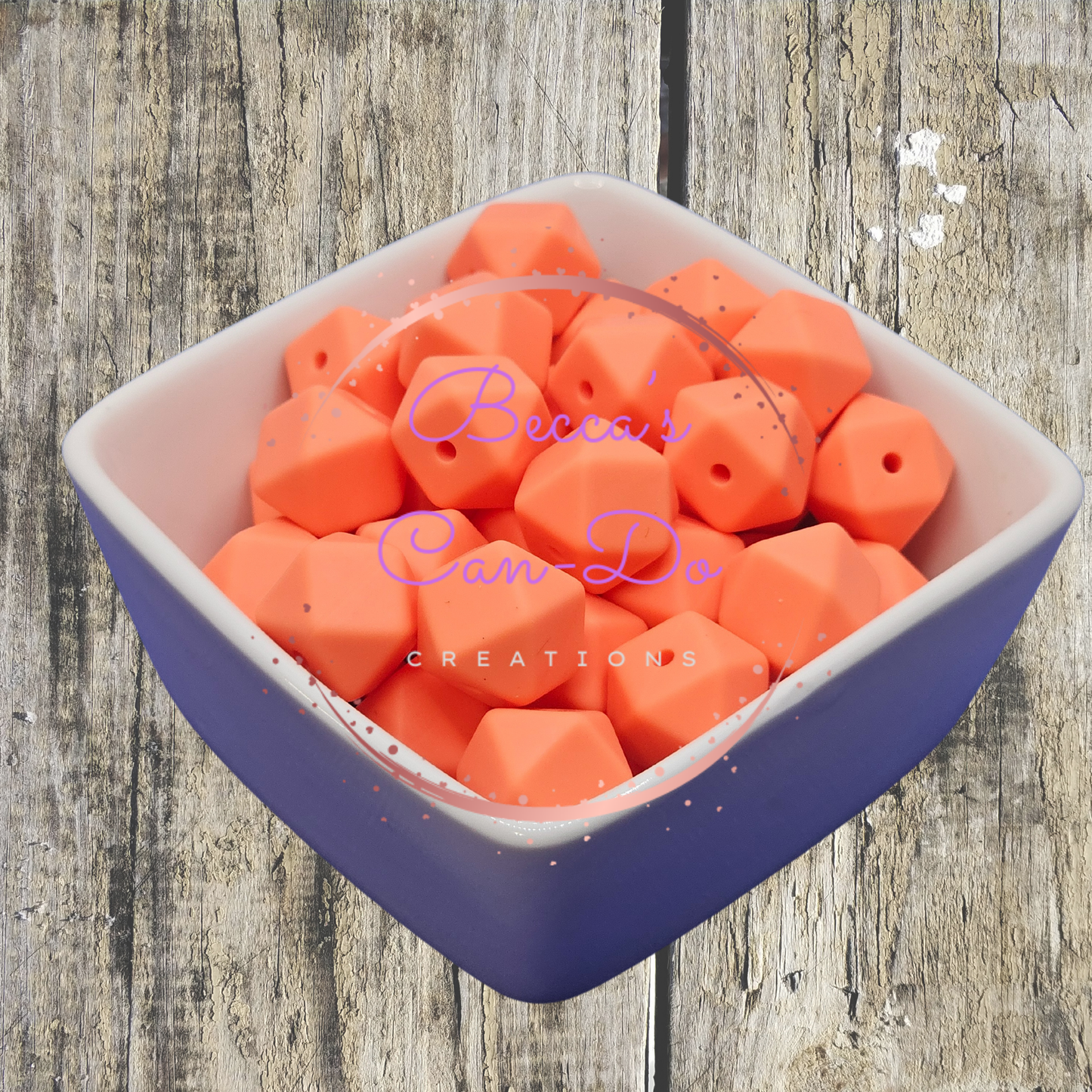 Silicone Beads #135 Orange Powder