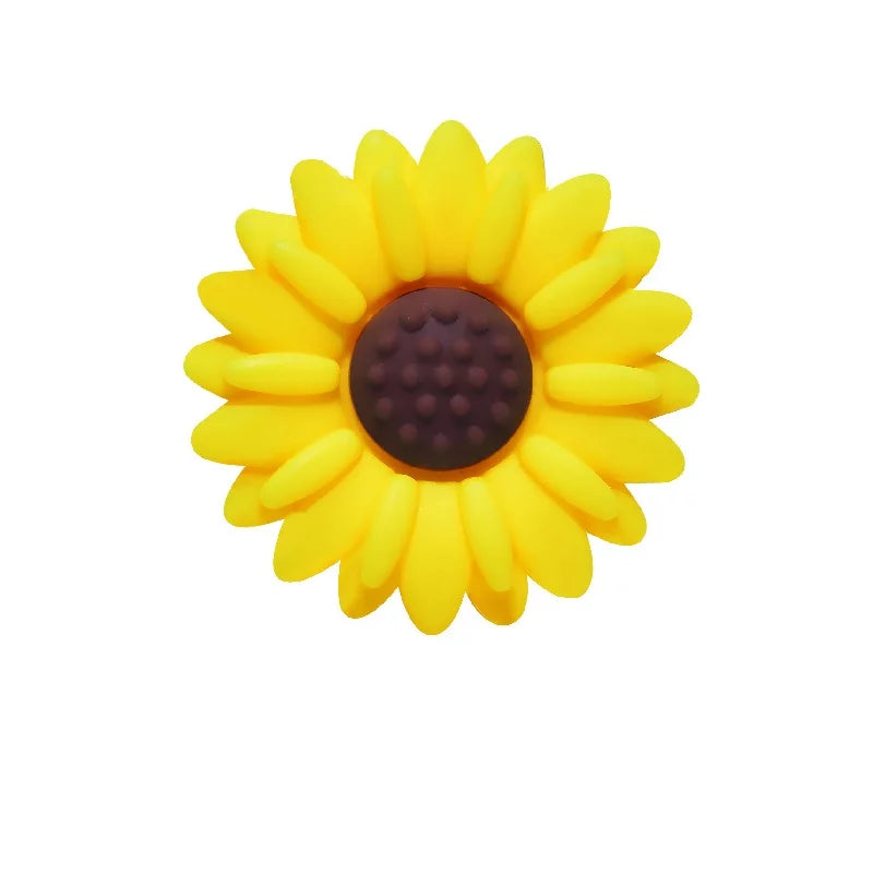 Sunflower - Silicone Focal Bead