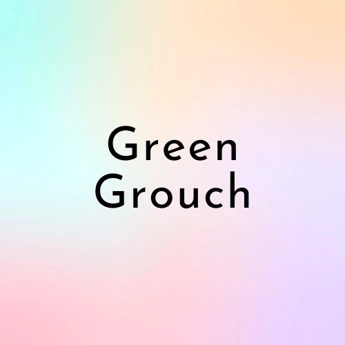 3D Focal - Green Grouch