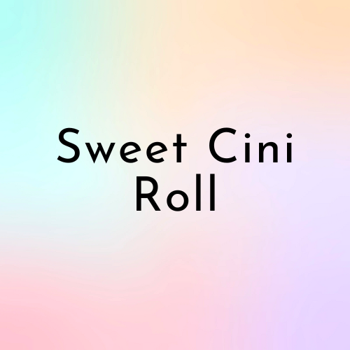 Sweet Cini Roll - 3d Silicone