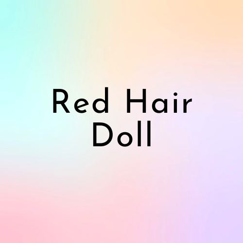 3D Focal - Red Hair Doll