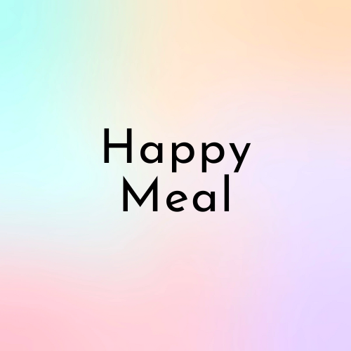 3D Focal - Happy Meal