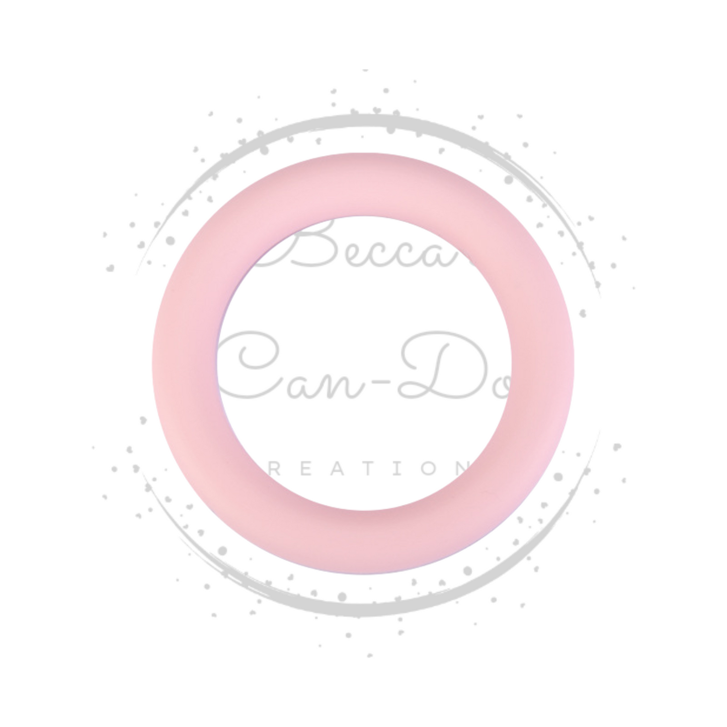 Baby Pink - 65mm Car Charm