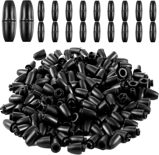 Black Break-Away Clasp-Breakaway Clasps Safety Clasps Bead Barrel 10pk