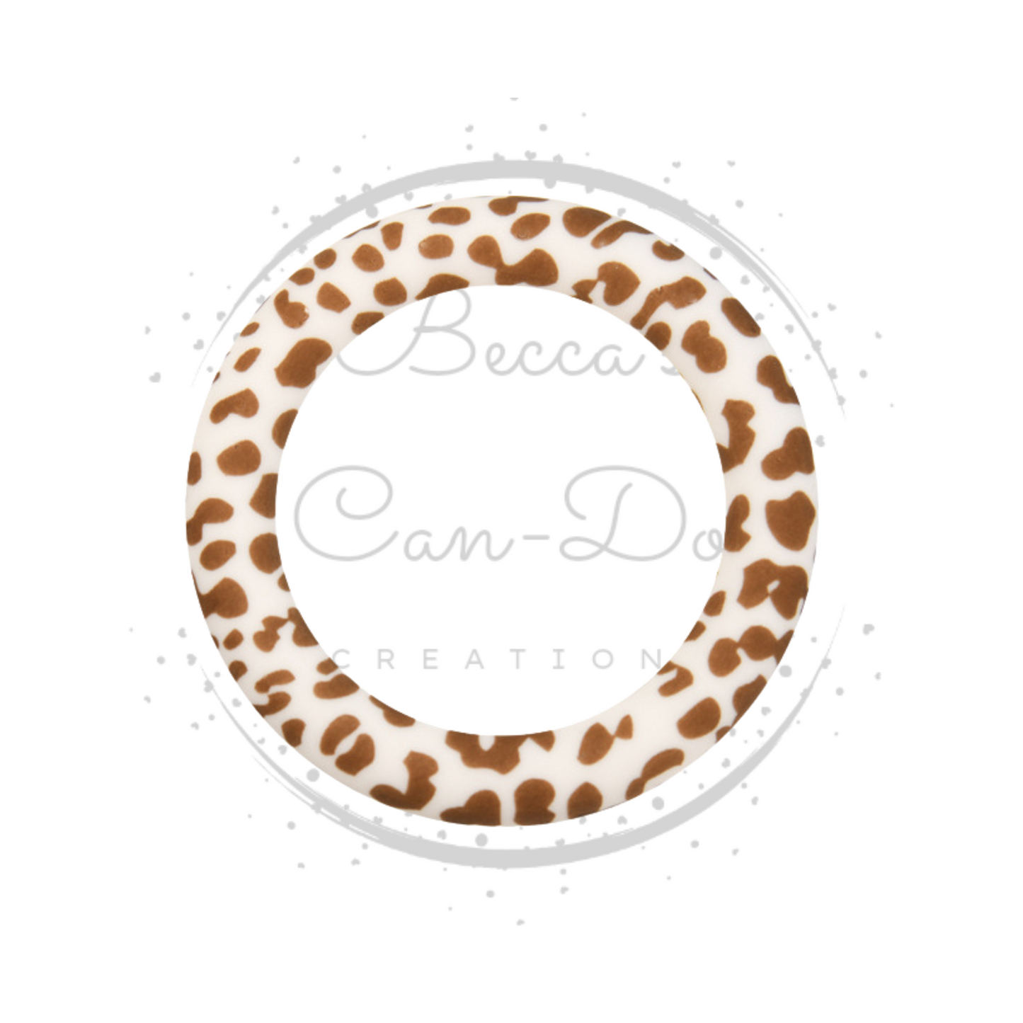 Brown Cow - 65mm Printed Car Charm