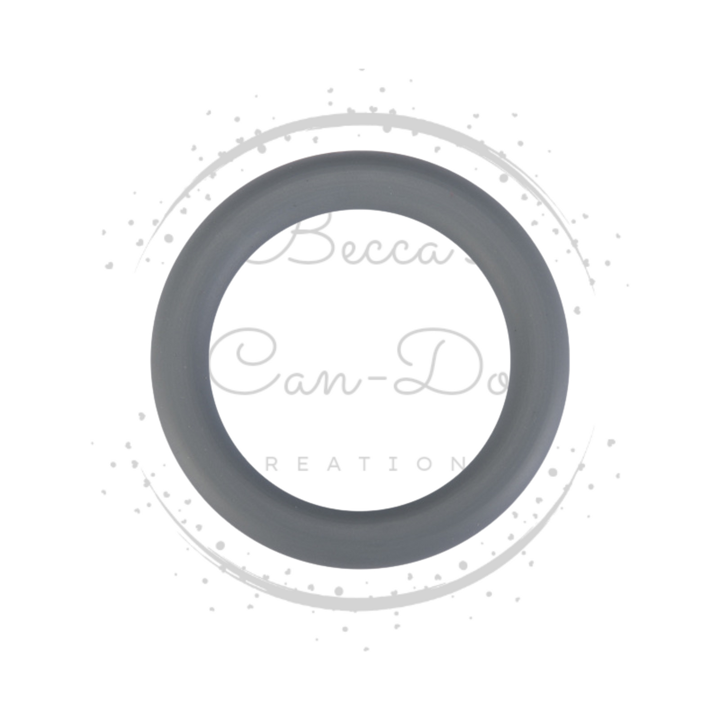 Dark Gray - 65mm Car Charm