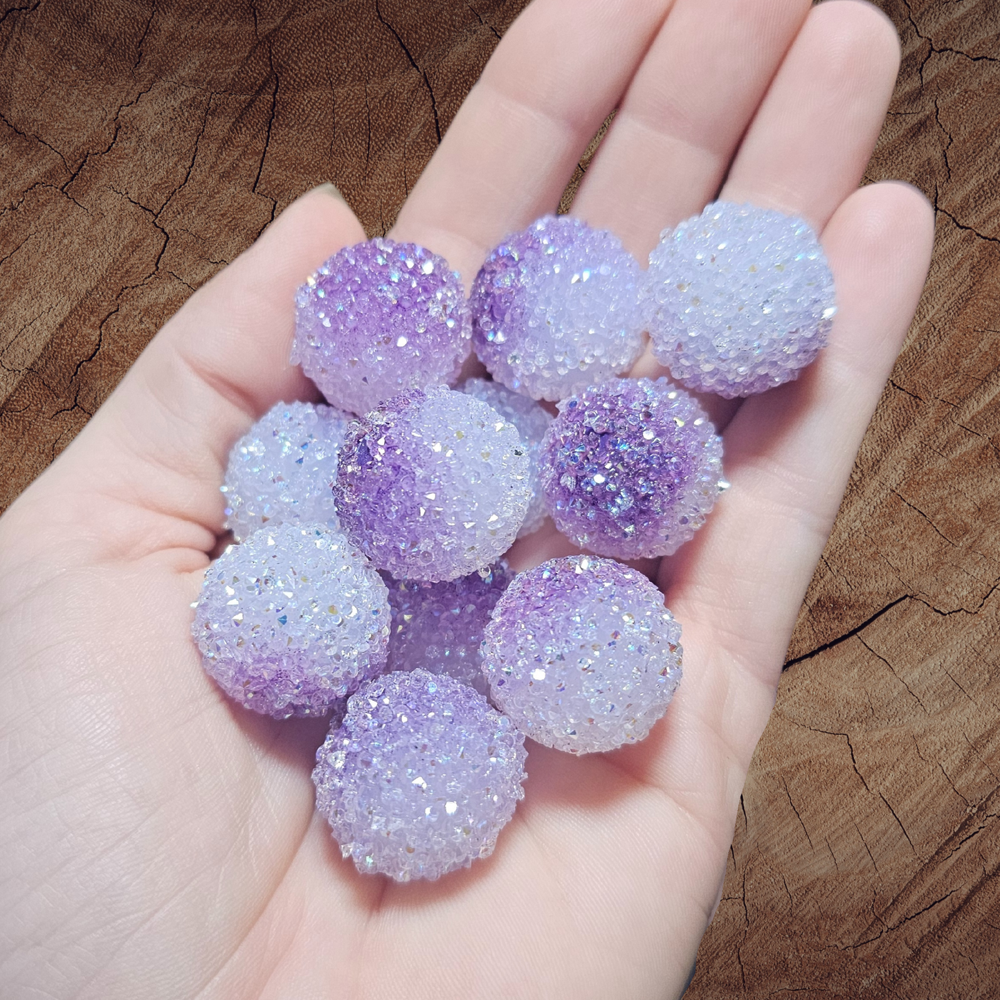 20mm Sugar Beads (sold by the piece)