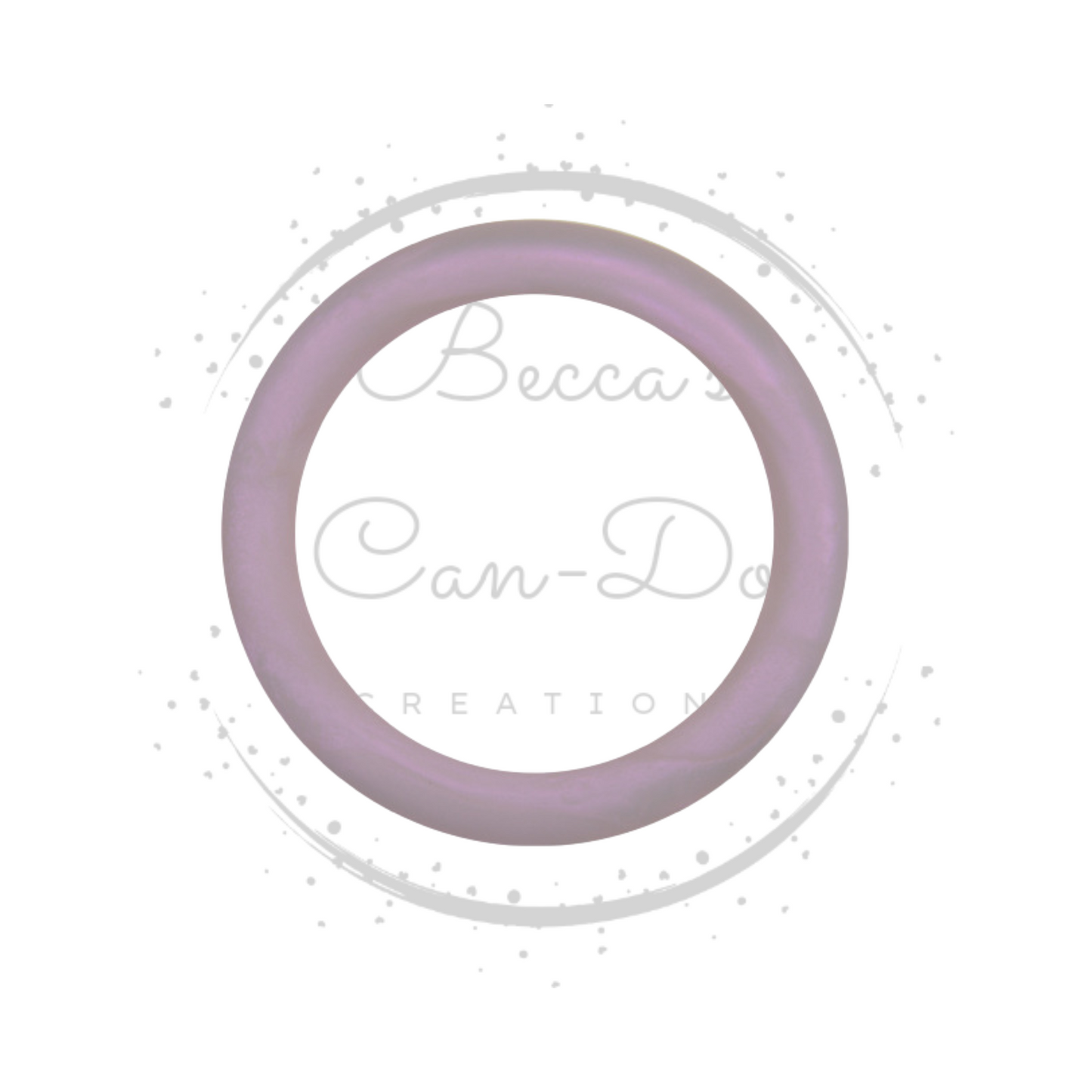 Iridescent Pink - 65mm Car Charm