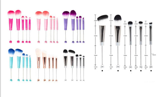 Beadable Make-up Brush Set