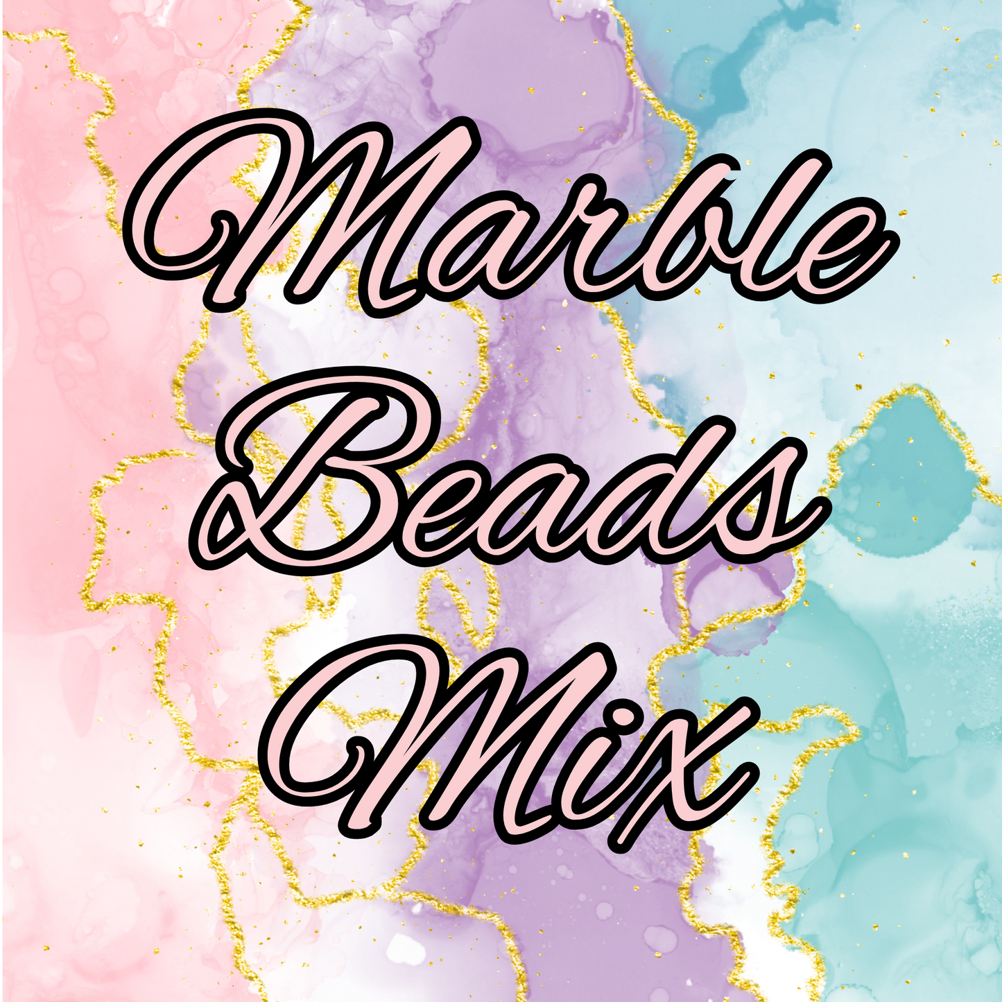 Marble Beads Mix