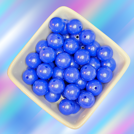 15mm Opal Silicone Beads - #92 Sapphire