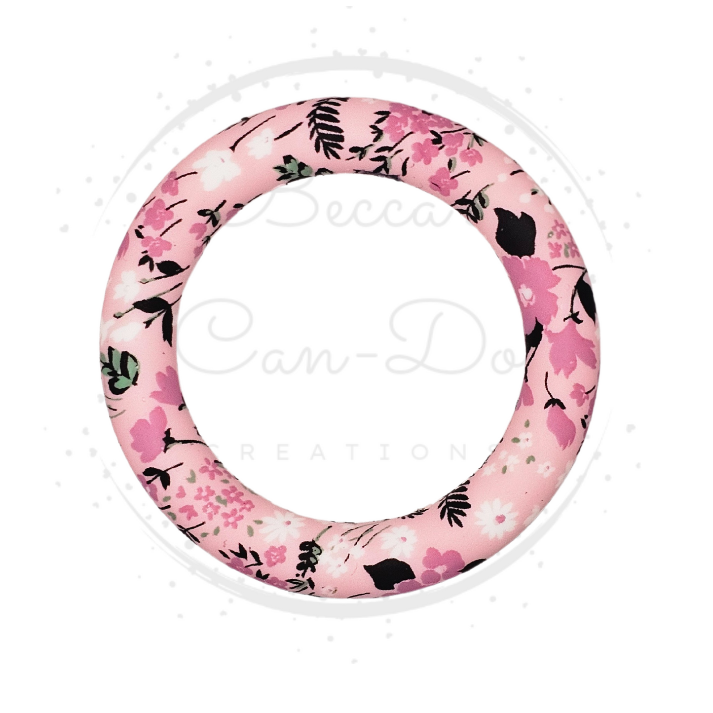 Pink Meadows - 65mm Printed Car Charm