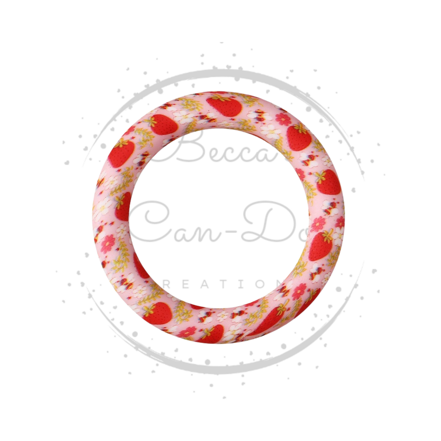 Strawberry Shortcake - 65mm Printed Car Charm