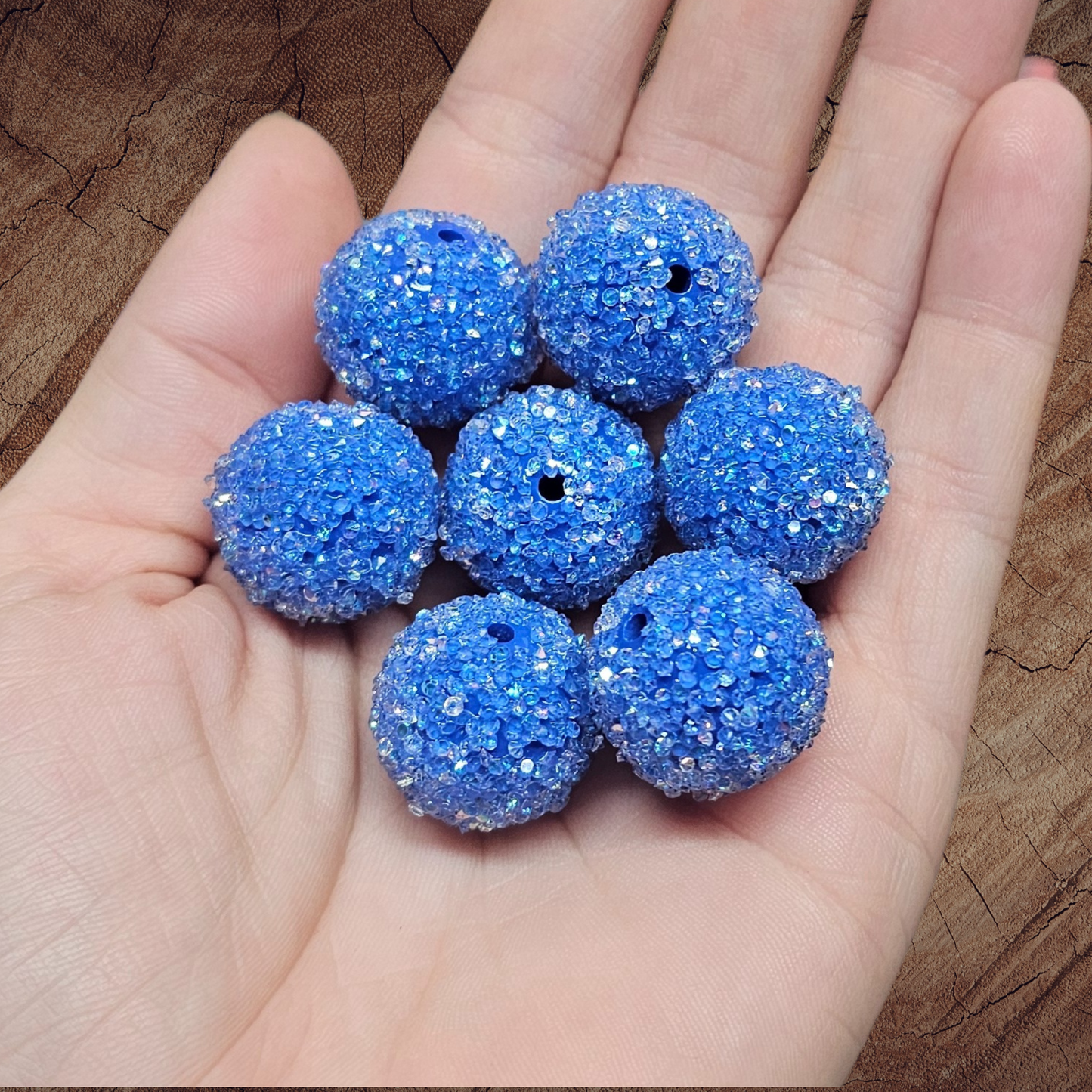 20mm Sugar Beads (sold by the piece)