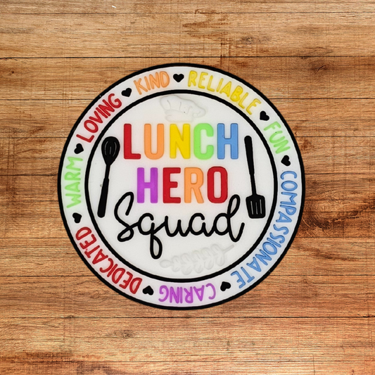 Lunch Hero - Silicone Focal