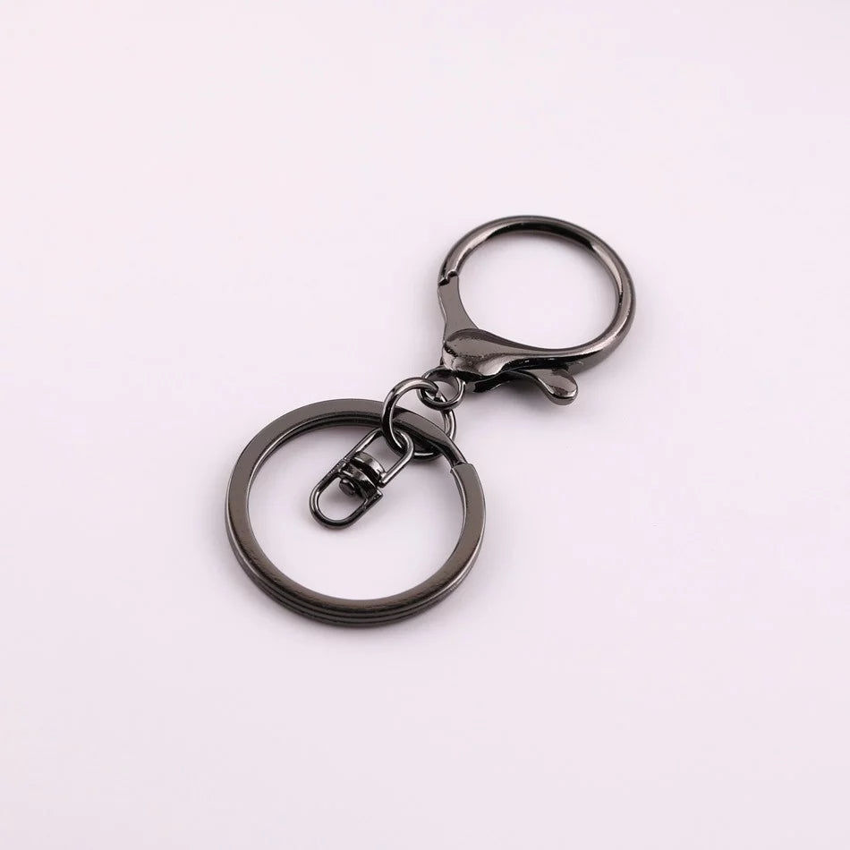 Lobster Claw Key Ring - Gun Metal