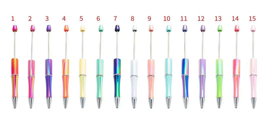 Iridescent Beadable Pens